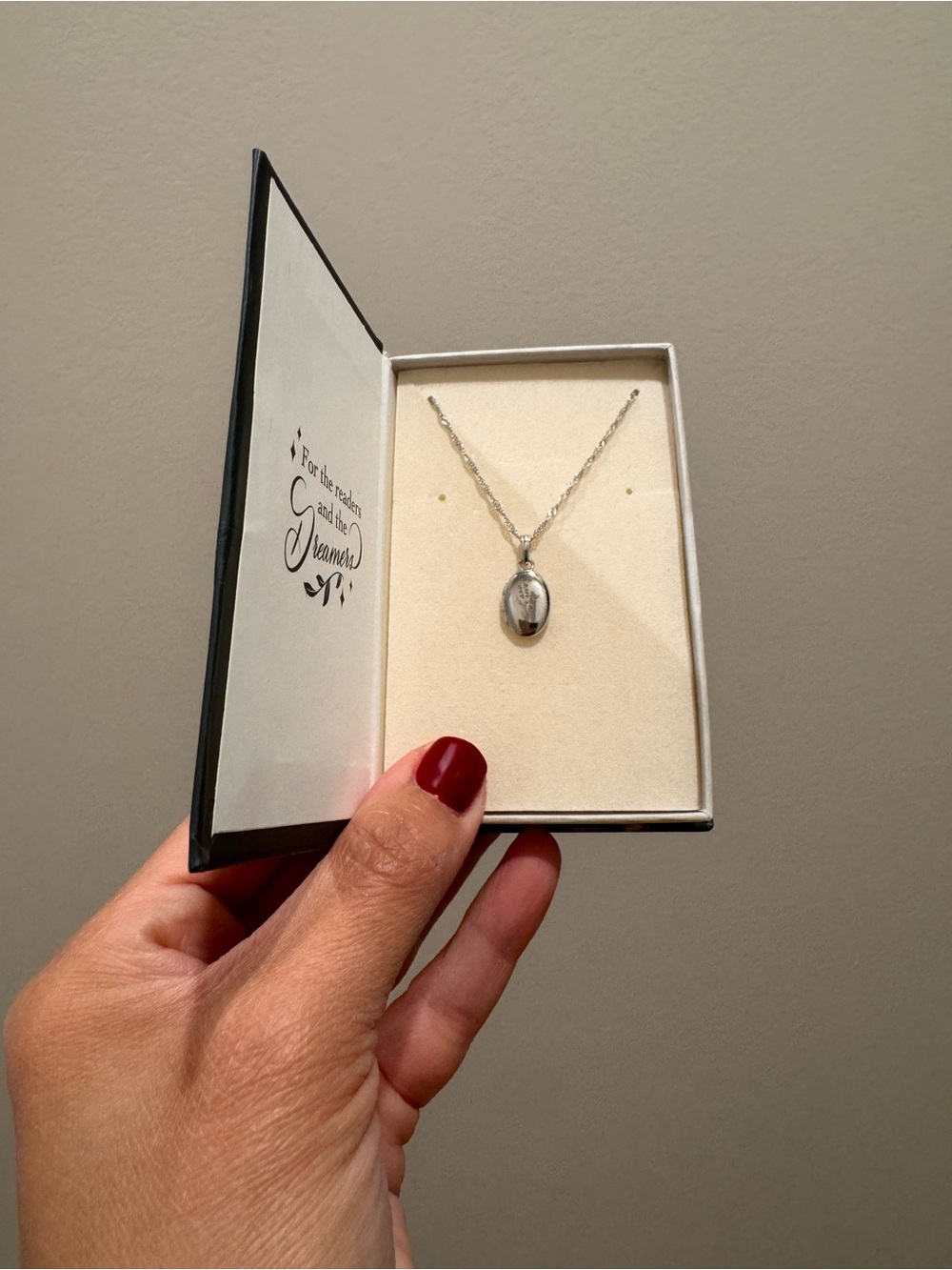 Sterling Oval Locket Necklace in Silver - Timeless Keepsake